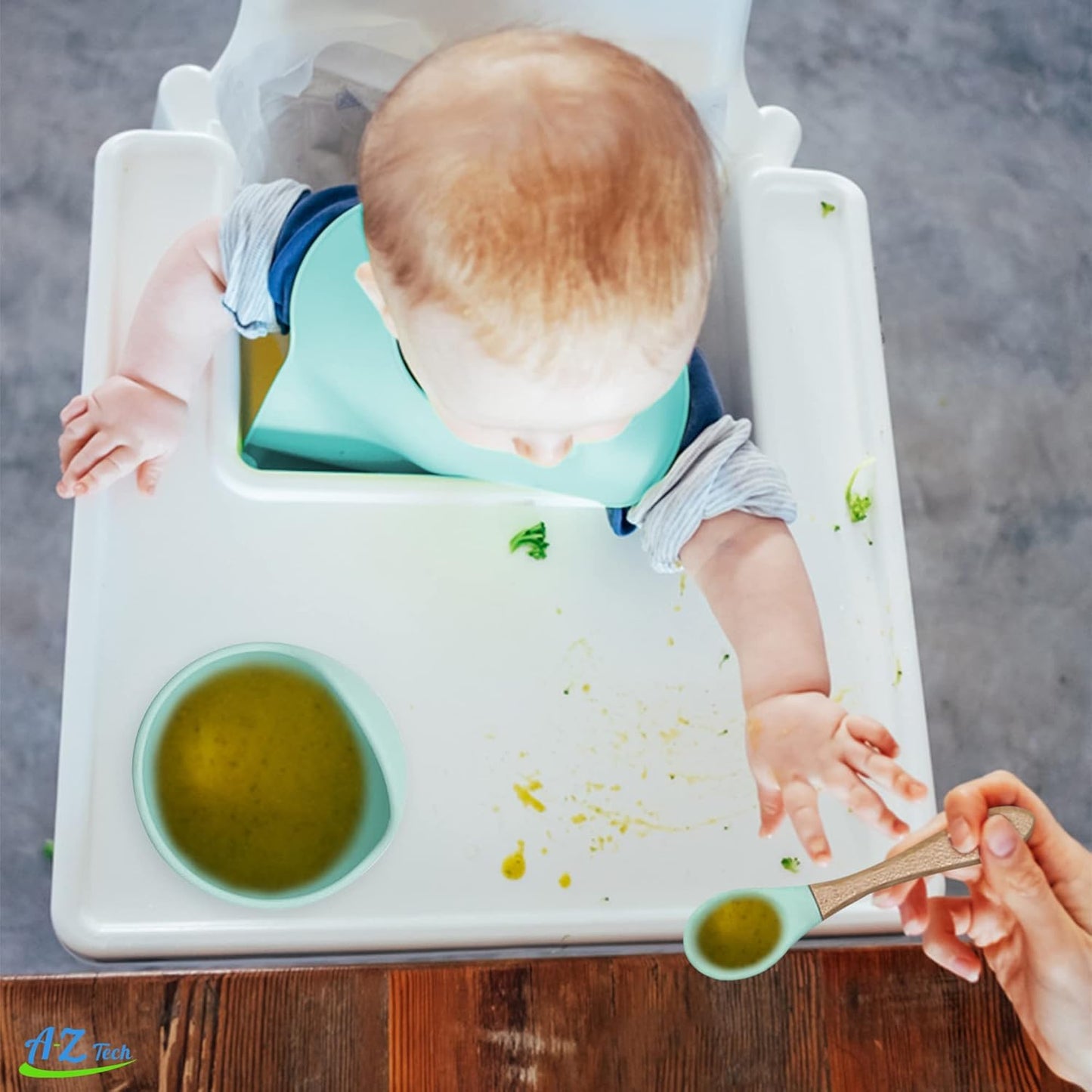 VAISSELLE BEBE - TablewareBabySet™ - Menthe - Le Coin de Bébé